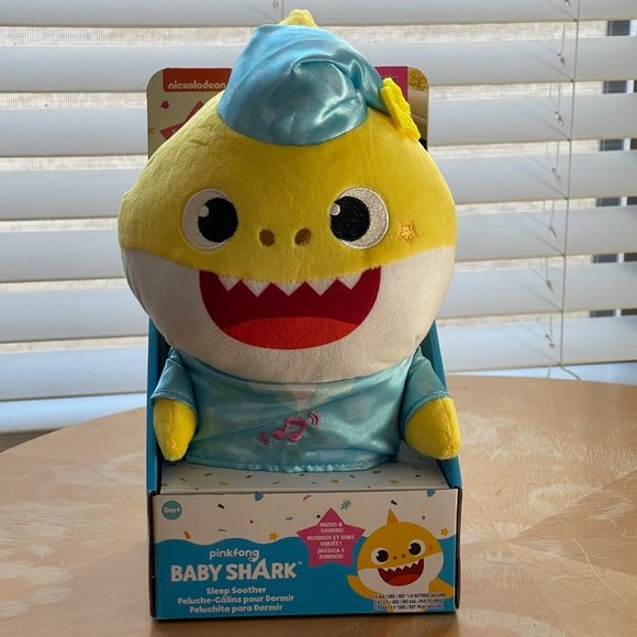 Pinkfong Toys Baby Shark Sleep Soother By Pinkfong Nib Squeeze To